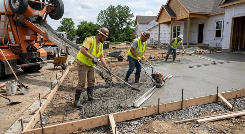 Concrete Service in Three Rivers, MI