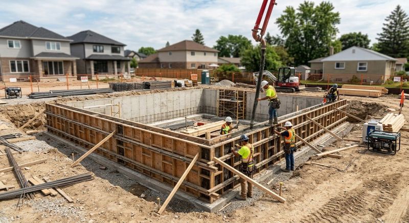 Foundation Construction in Battle Creek, MI