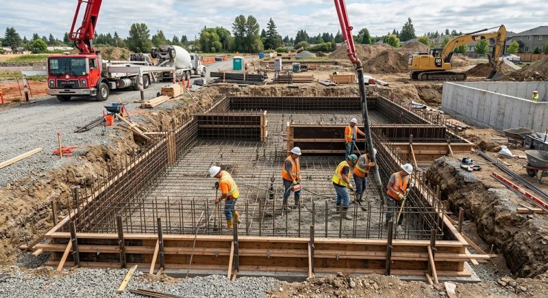 Home Foundation Installation in Richland, MI